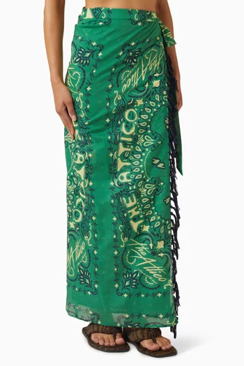 باريو مزين بنقشة قطن