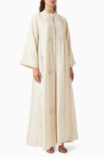 طقم عباية من أربع قطع