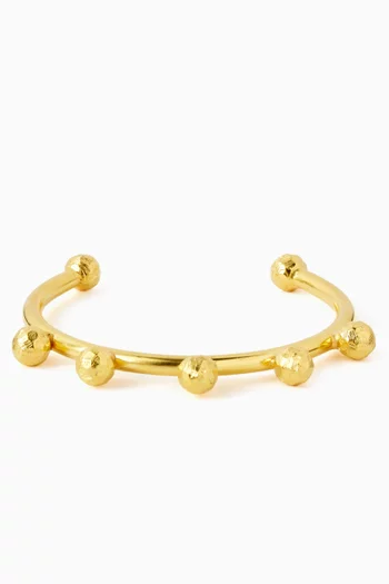 Stardust Cosmic Bracelet in 24kt Gold-plated Brass