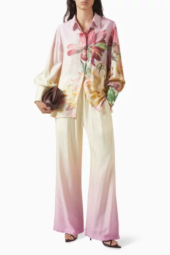 طقم قميص وبنطال بلوسيرا