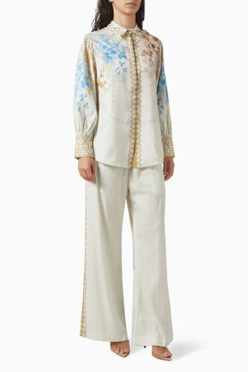 طقم قميص وبنطال كيارا