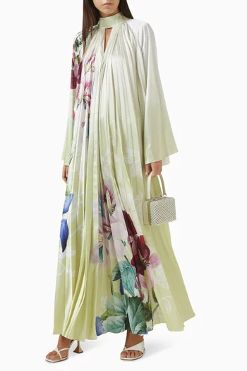 فستان فيلين بطيّات