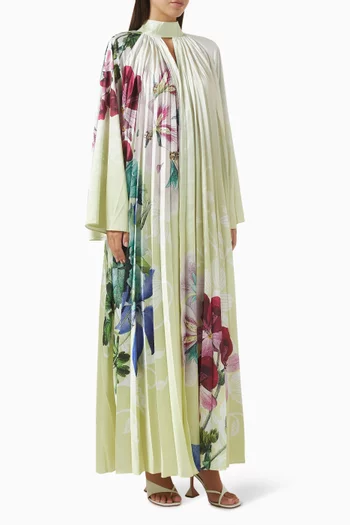 فستان فيلين بطيّات