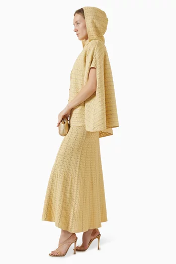 جاكيت ديانورا منسوج ومرصع بالحلي