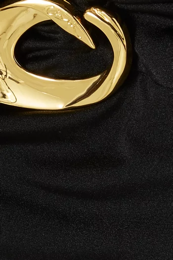 لباس سباحة دايموند هيلو قطعة واحدة بفتحات