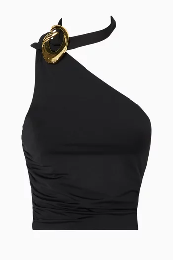 Cosmos Halo One-shoulder Top