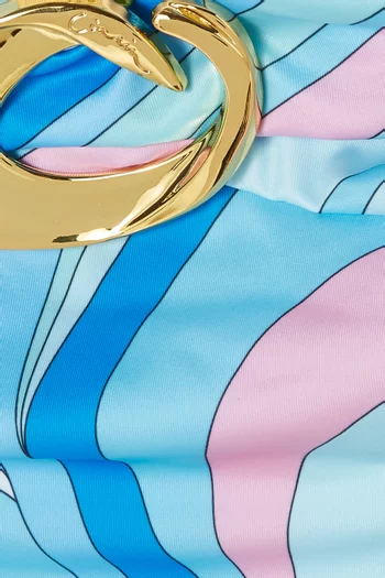 لباس سباحة دايموند هيلو قطعة واحدة بفتحات