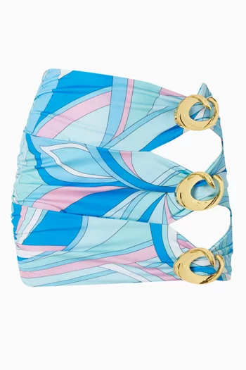 Coupe Halo Cut-out Mini Skirt