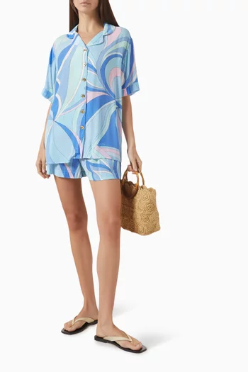 Troppo Bowling Shirt in Viscose