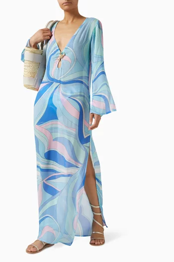 فستان هوتلاين لوبستر طويل فيسكوز