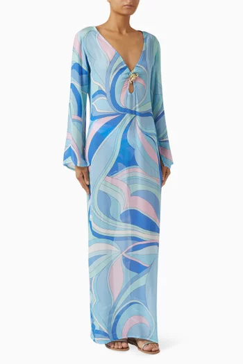 فستان هوتلاين لوبستر طويل فيسكوز