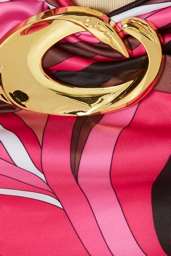 لباس سباحة دايموند هيلو قطعة واحدة بفتحات