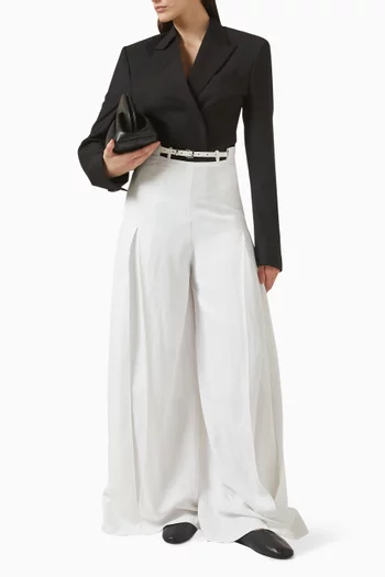 Single Lapel Blazer Bodysuit