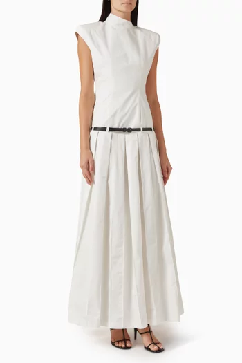 Drea Pleated Maxi Dress