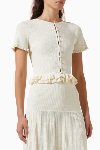 كارديغان أريانا بكشكش مزيج فيسكوز