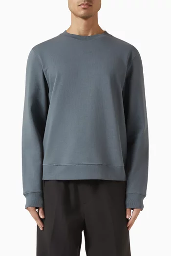 سويت شيرت بشعار الماركة قطن