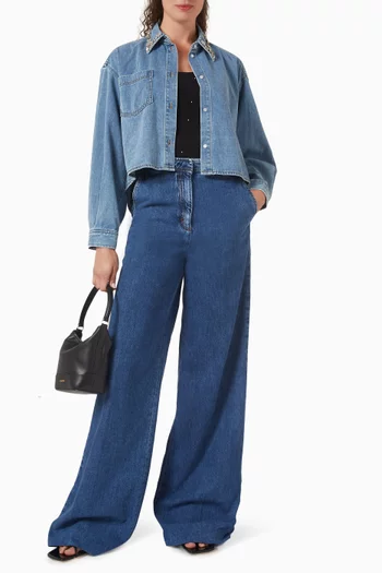 Buttoned Shirt in Denim