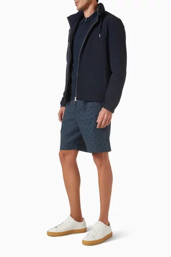 Cross Shorts in Denim