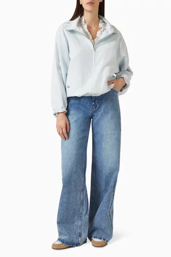 جاكيت جاين بقصة فضفاضة