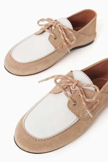Sene Boat Shoes in Suede