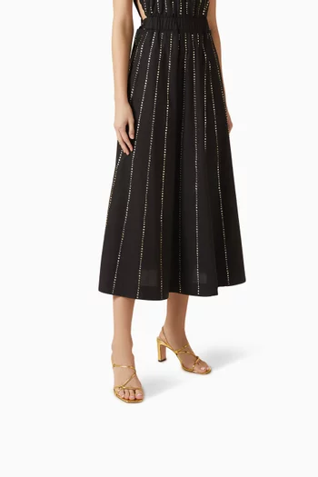 Faye 80 Sandals in Leather