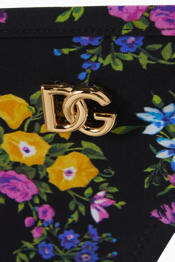 Floral-print Bikini Set