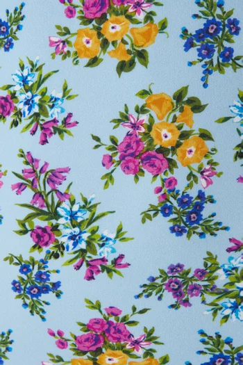 Floral-print One-piece Swimsuit