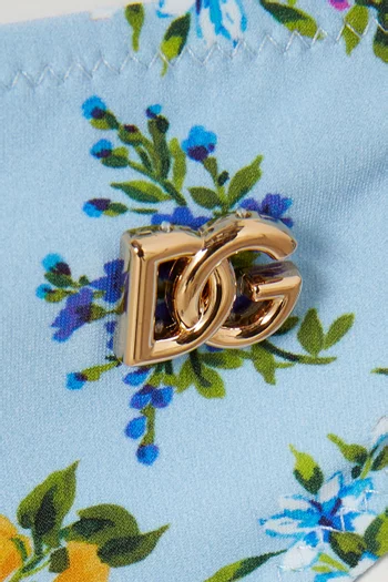 طقم بيكيني بنقشة زهور