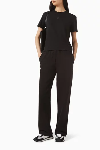 بنطال رياضي مطرز بشعار الماركة جيرسيه