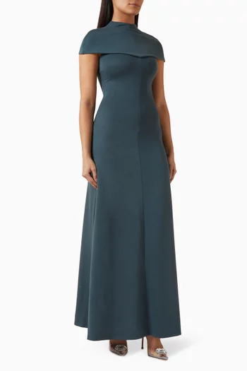 The Ultimate Muse Knitted Cap Sleeve Maxi Dress