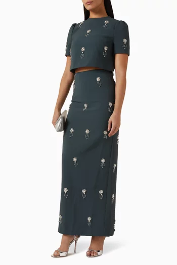 تي شيرت اولتيميت ميوز مطرز بالكريستال