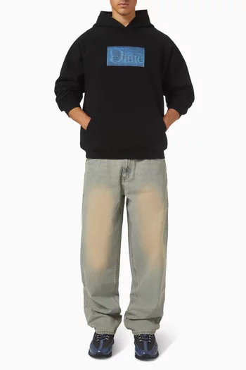 Classic Don't Look Hoodie in Cotton-fleece