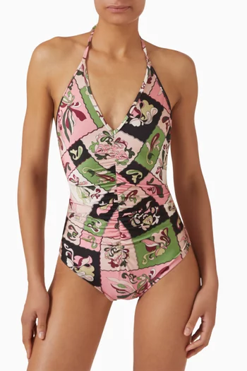 Inamorata Ruched One-piece Swimsuit