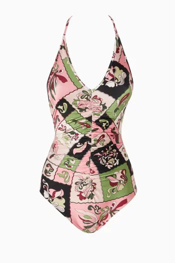 Inamorata Ruched One-piece Swimsuit