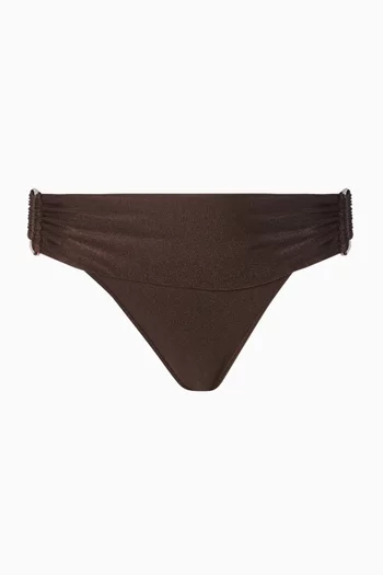 Ruched Bikini Briefs