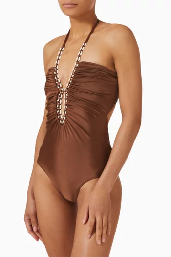 Chain One-piece Swimsuit