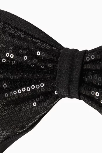 Sequin-embellished One-piece Swimsuit