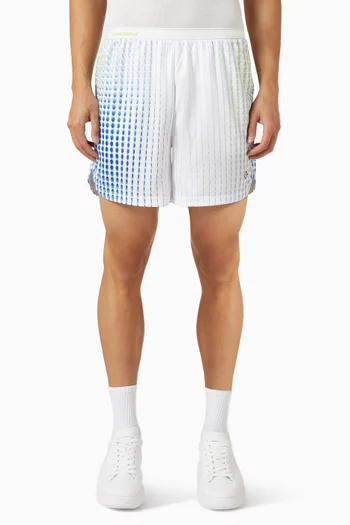 شورت تنس قماش شبكي معالج