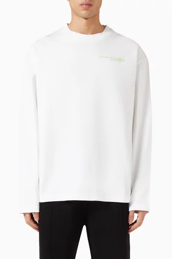 Glitch Orchid T-shirt in Cotton