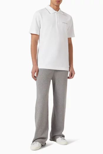 Laurel Pique Polo Shirt in Cotton