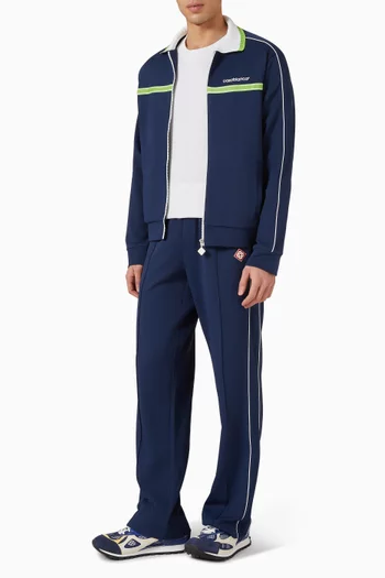 Track Jacket in Pique