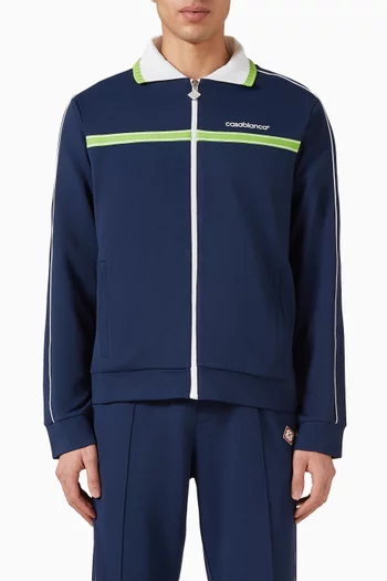 Track Jacket in Pique