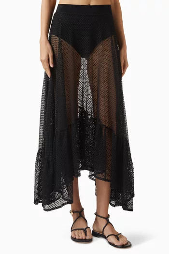 تنورة إل جاردن طويل