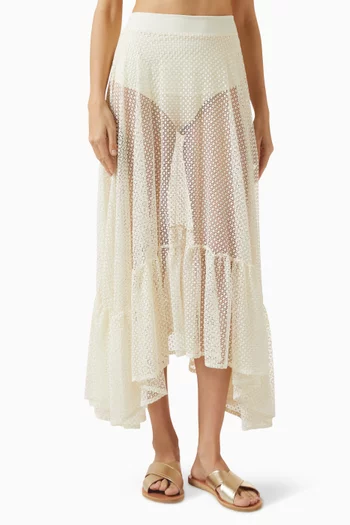 تنورة إل جاردن طويل