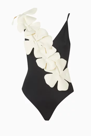 لباس سباحة ماريا جوايكان قطعة واحدة نايلون مطاطي