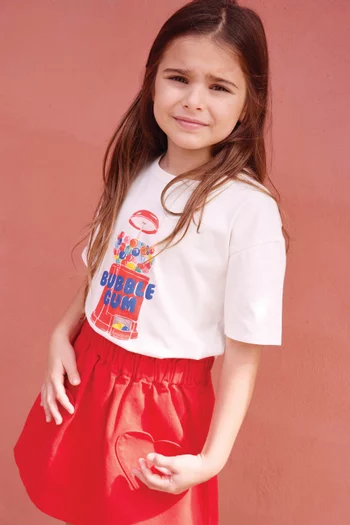 Graphic Round Neck T-Shirt