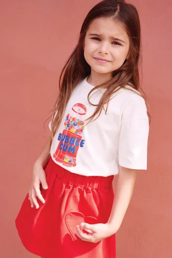 تنورة منفوخة قطن