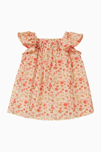 Floral Dress in Cotton