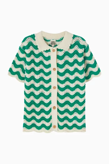 Chevron Top in Knit