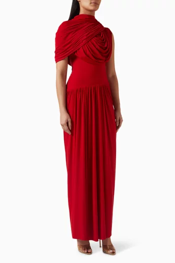 فستان سهرة بلوم ليكرا مالاي